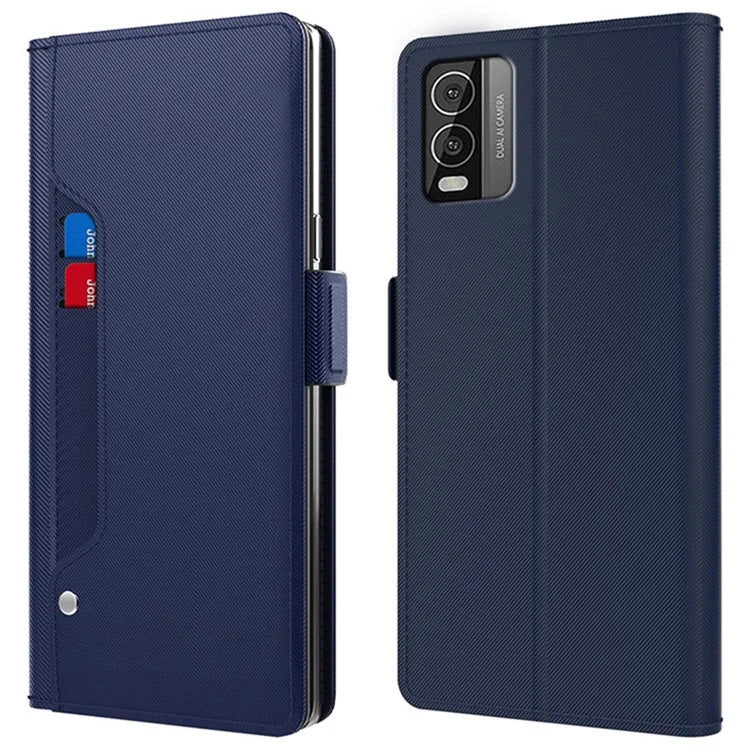 For Nokia C210 Case Flip PU Leather Card Slot Cell Phone Protector