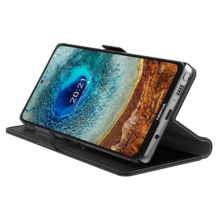 For Nokia C210 Case Flip PU Leather Card Slot Cell Phone Protector