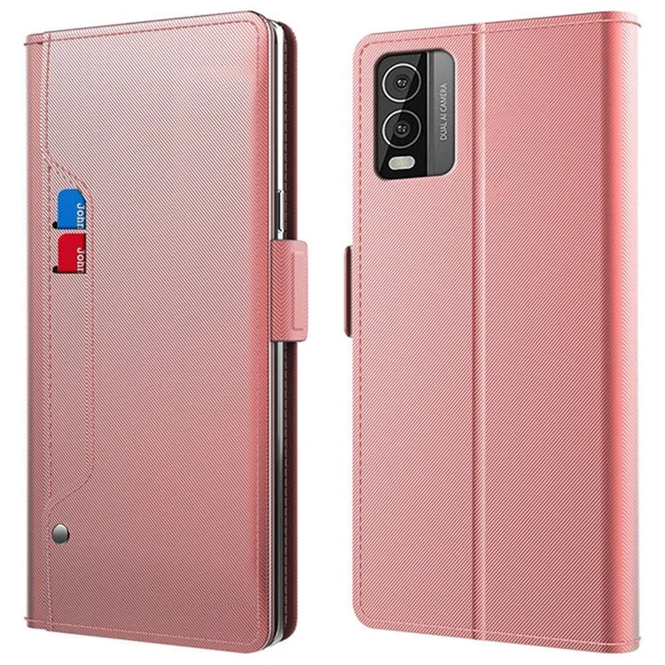 For Nokia C210 Case Flip PU Leather Card Slot Cell Phone Protector