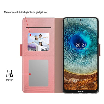 For Nokia C210 Case Flip PU Leather Card Slot Cell Phone Protector