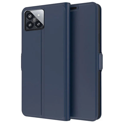 For Xiaomi 14 Pro Case PU Leather Card Holder Shockproof Flip Phone Cover