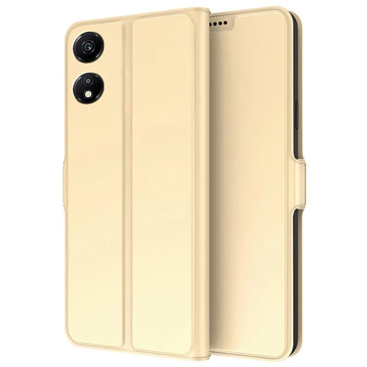 For Honor X5 Plus PU Leather Phone Case Stand Card Holder Flip Cover