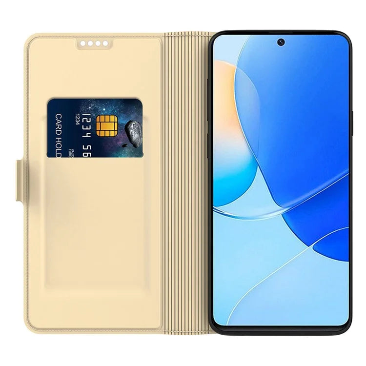 For Honor X5 Plus PU Leather Phone Case Stand Card Holder Flip Cover