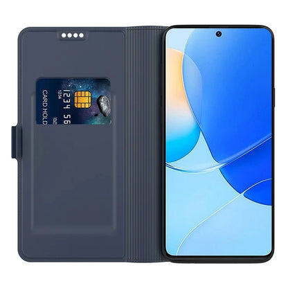 For Honor X5 Plus PU Leather Phone Case Stand Card Holder Flip Cover