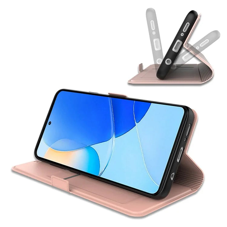 For Honor X5 Plus PU Leather Phone Case Stand Card Holder Flip Cover