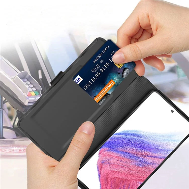 For Samsung Galaxy A05 4G Phone Case PU Leather Flip Cover