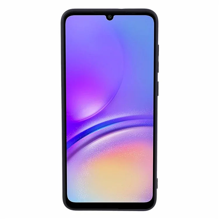 For Samsung Galaxy A05 4G TPU Case Rubberized Phone Cover with Fiber Lining