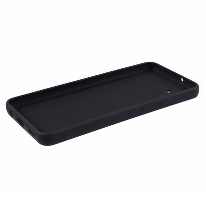 For Samsung Galaxy A05 4G TPU Case Rubberized Phone Cover with Fiber Lining