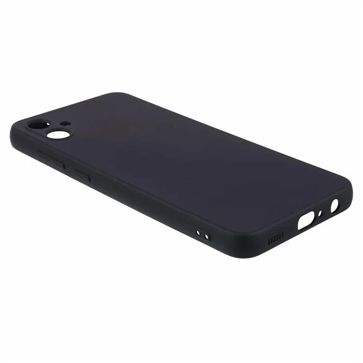 For Samsung Galaxy A05 4G TPU Case Rubberized Phone Cover with Fiber Lining