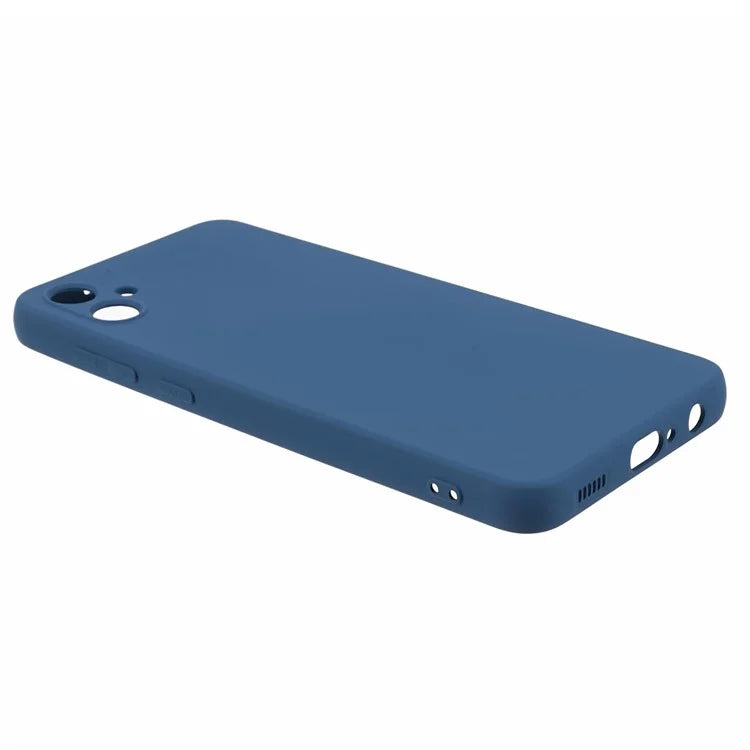 For Samsung Galaxy A05 4G TPU Case Rubberized Phone Cover with Fiber Lining