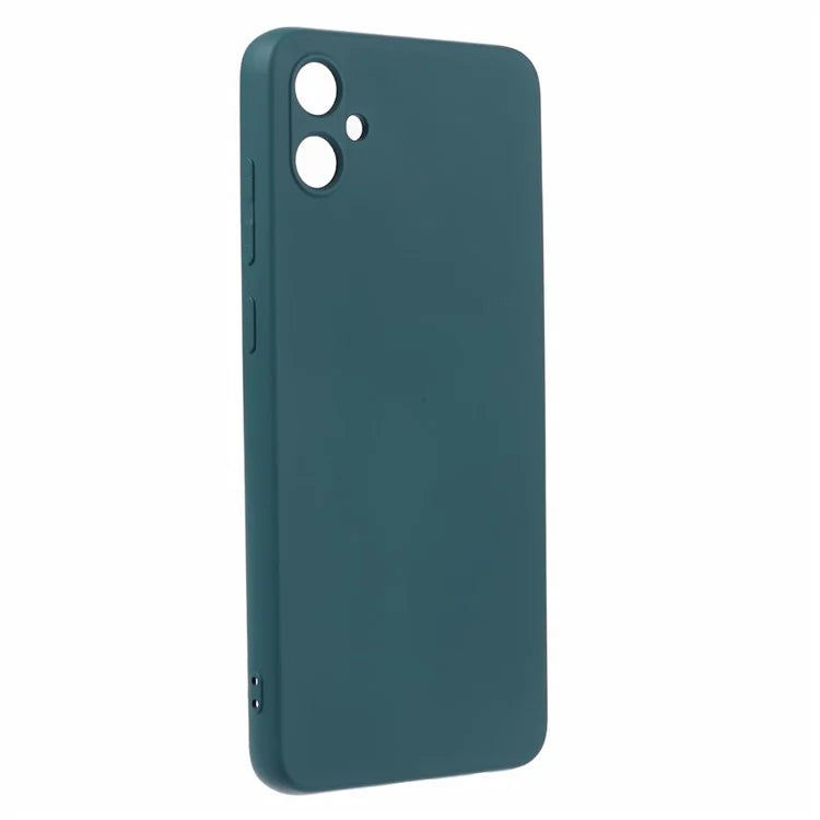 For Samsung Galaxy A05 4G TPU Case Rubberized Phone Cover with Fiber Lining