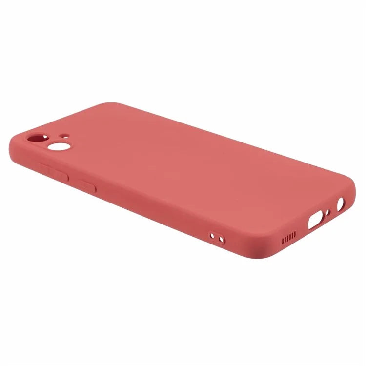 For Samsung Galaxy A05 4G TPU Case Rubberized Phone Cover with Fiber Lining