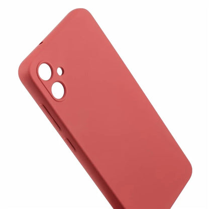 For Samsung Galaxy A05 4G TPU Case Rubberized Phone Cover with Fiber Lining