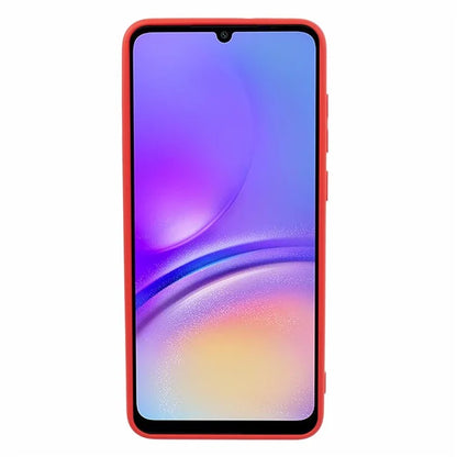 For Samsung Galaxy A05 4G TPU Case Rubberized Phone Cover with Fiber Lining