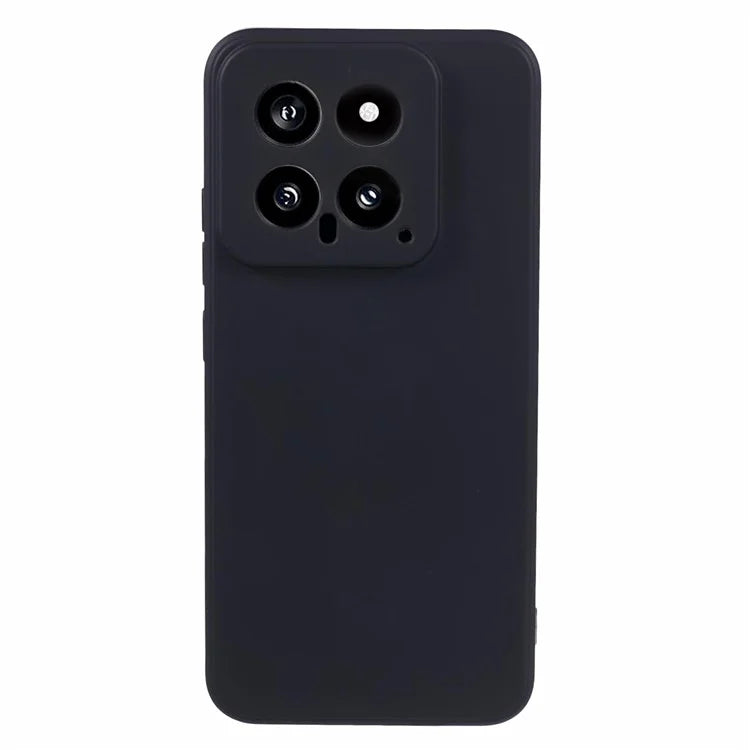 For Xiaomi 14 Case Fiber Lining Rubberized TPU Protective Phone Cover