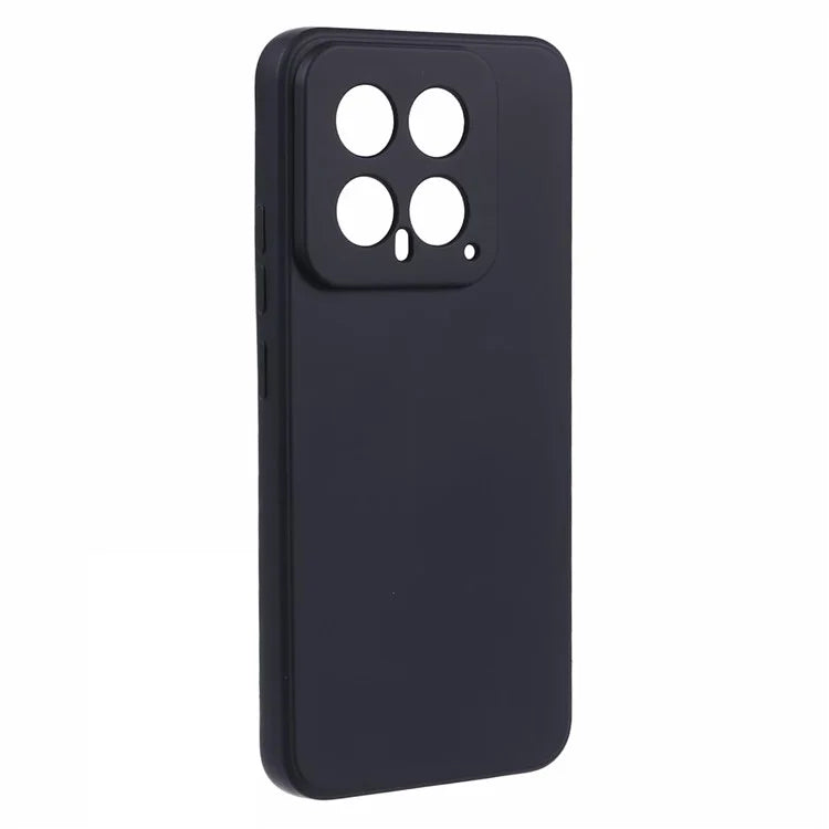 For Xiaomi 14 Case Fiber Lining Rubberized TPU Protective Phone Cover