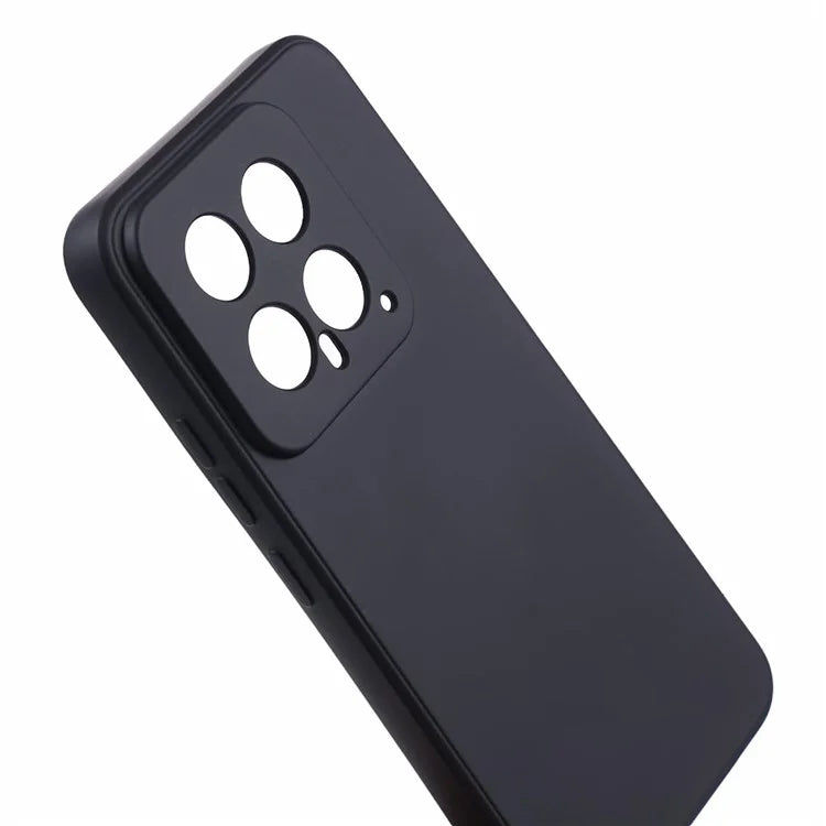 For Xiaomi 14 Case Fiber Lining Rubberized TPU Protective Phone Cover