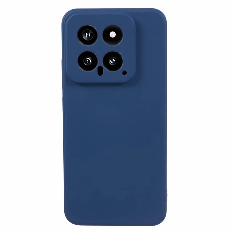For Xiaomi 14 Case Fiber Lining Rubberized TPU Protective Phone Cover