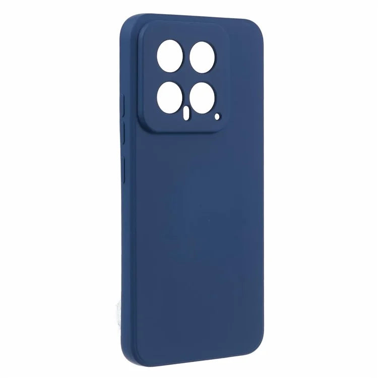 For Xiaomi 14 Case Fiber Lining Rubberized TPU Protective Phone Cover
