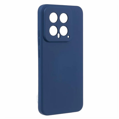 For Xiaomi 14 Case Fiber Lining Rubberized TPU Protective Phone Cover