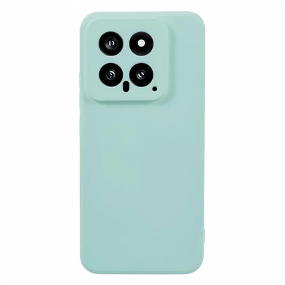 For Xiaomi 14 Case Fiber Lining Rubberized TPU Protective Phone Cover