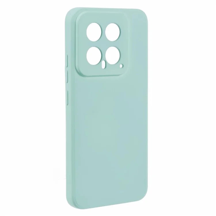 For Xiaomi 14 Case Fiber Lining Rubberized TPU Protective Phone Cover