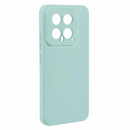 For Xiaomi 14 Case Fiber Lining Rubberized TPU Protective Phone Cover