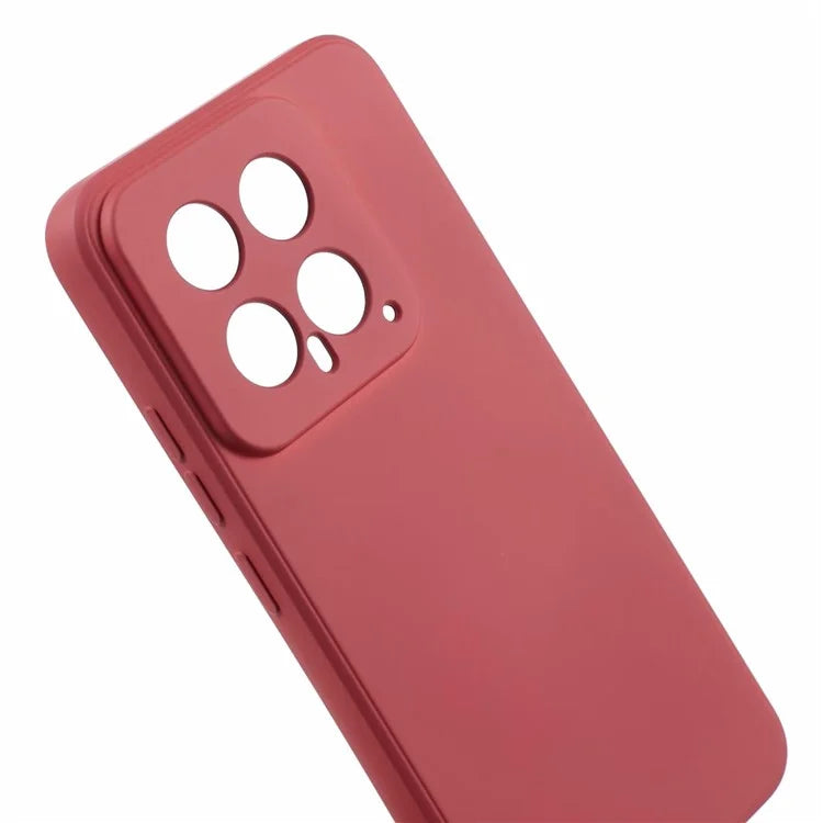 For Xiaomi 14 Case Fiber Lining Rubberized TPU Protective Phone Cover