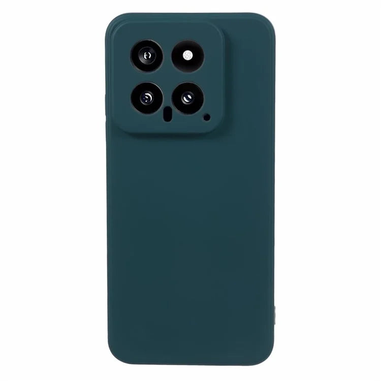 For Xiaomi 14 Case Fiber Lining Rubberized TPU Protective Phone Cover