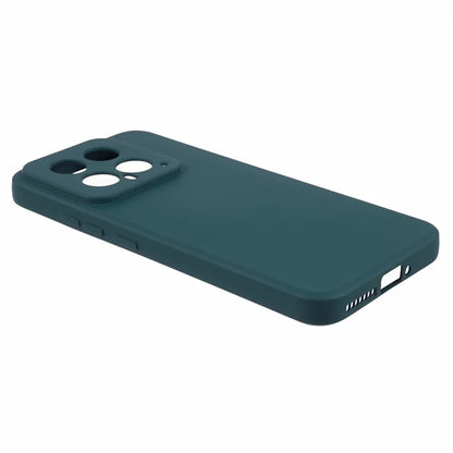 For Xiaomi 14 Case Fiber Lining Rubberized TPU Protective Phone Cover