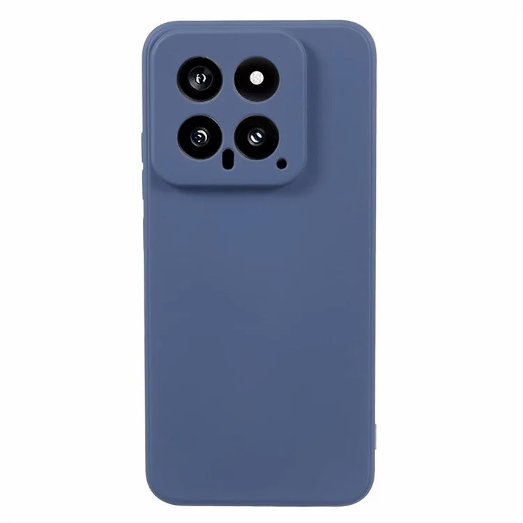 For Xiaomi 14 Case Fiber Lining Rubberized TPU Protective Phone Cover