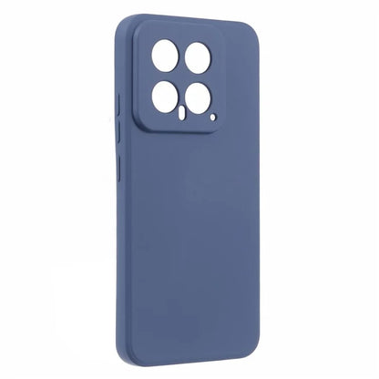 For Xiaomi 14 Case Fiber Lining Rubberized TPU Protective Phone Cover