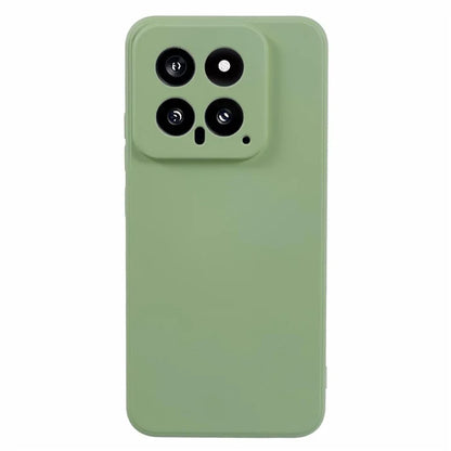 For Xiaomi 14 Case Fiber Lining Rubberized TPU Protective Phone Cover