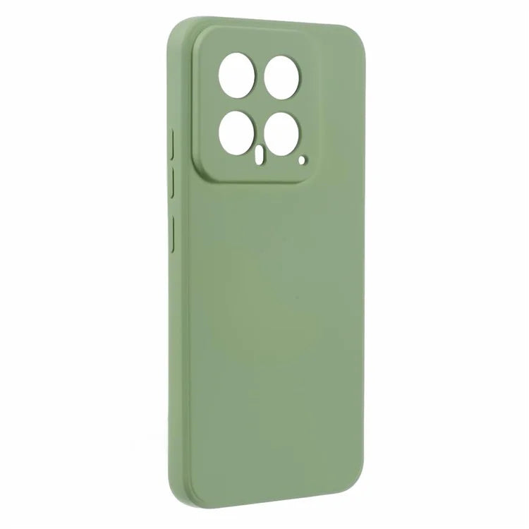 For Xiaomi 14 Case Fiber Lining Rubberized TPU Protective Phone Cover
