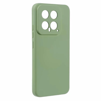 For Xiaomi 14 Case Fiber Lining Rubberized TPU Protective Phone Cover