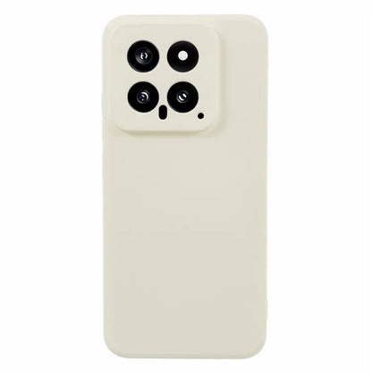 For Xiaomi 14 Case Fiber Lining Rubberized TPU Protective Phone Cover