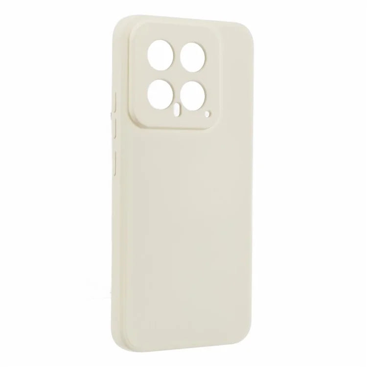 For Xiaomi 14 Case Fiber Lining Rubberized TPU Protective Phone Cover