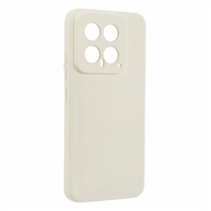 For Xiaomi 14 Case Fiber Lining Rubberized TPU Protective Phone Cover