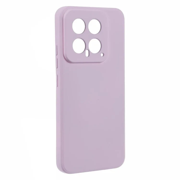 For Xiaomi 14 Case Fiber Lining Rubberized TPU Protective Phone Cover