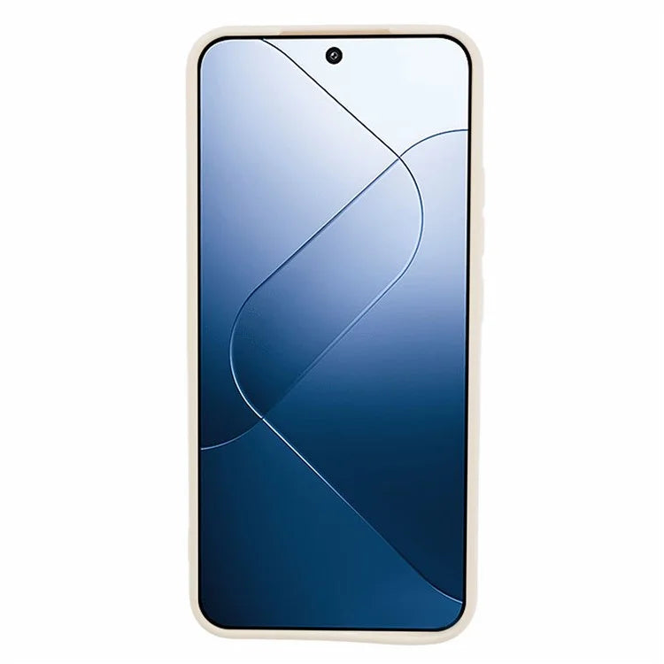 For Xiaomi 14 TPU Case Anti-scratch Straight Edge Phone Cover