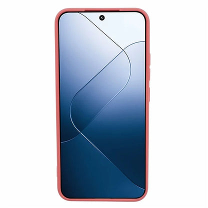 For Xiaomi 14 TPU Case Anti-scratch Straight Edge Phone Cover
