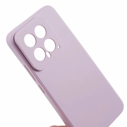 For Xiaomi 14 TPU Case Anti-scratch Straight Edge Phone Cover