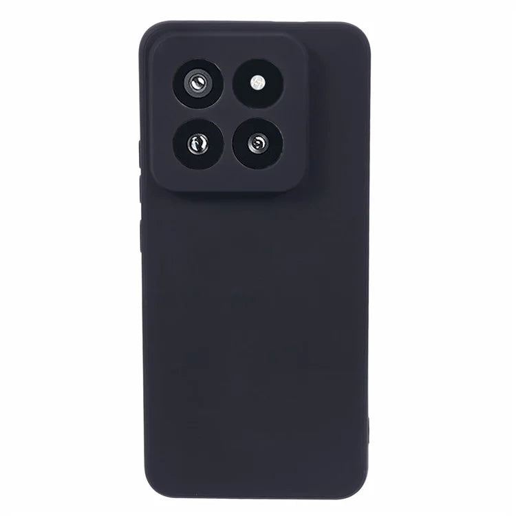 For Xiaomi 14 Pro TPU Case Straight Edge Candy Color Phone Cover