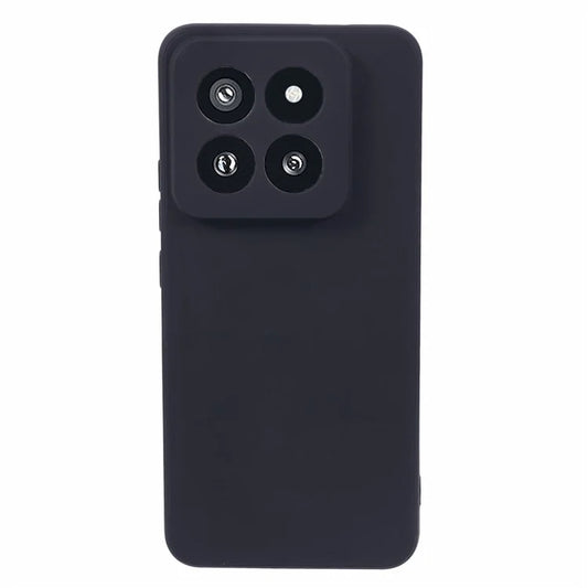 For Xiaomi 14 Pro TPU Case Straight Edge Candy Color Phone Cover