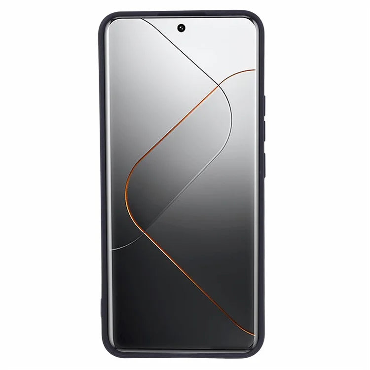 For Xiaomi 14 Pro TPU Case Straight Edge Candy Color Phone Cover