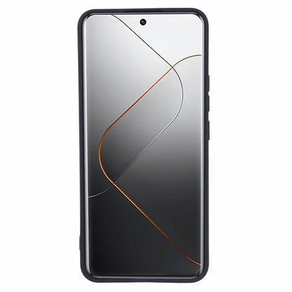 For Xiaomi 14 Pro TPU Case Straight Edge Candy Color Phone Cover