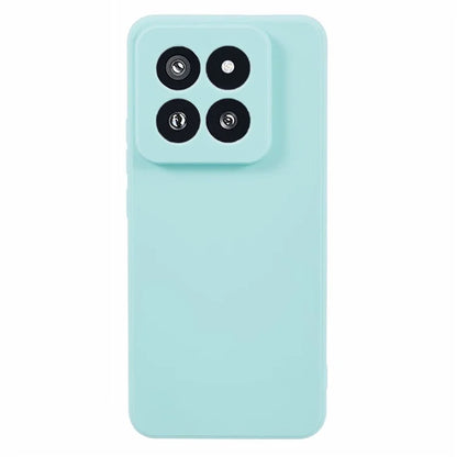 For Xiaomi 14 Pro TPU Case Straight Edge Candy Color Phone Cover