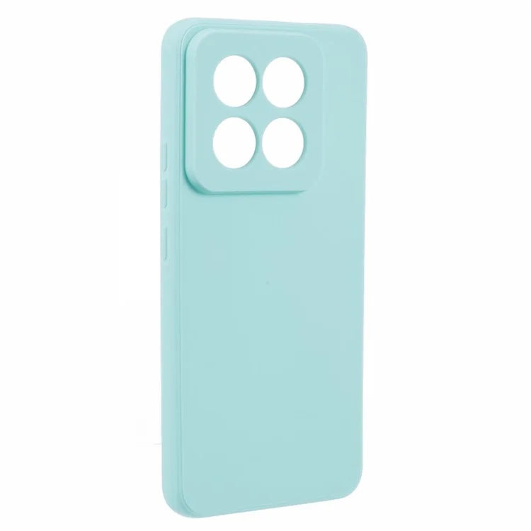 For Xiaomi 14 Pro TPU Case Straight Edge Candy Color Phone Cover