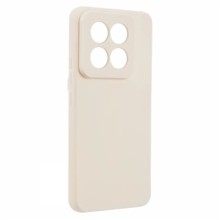 For Xiaomi 14 Pro TPU Case Straight Edge Candy Color Phone Cover