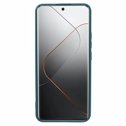 For Xiaomi 14 Pro TPU Case Straight Edge Candy Color Phone Cover